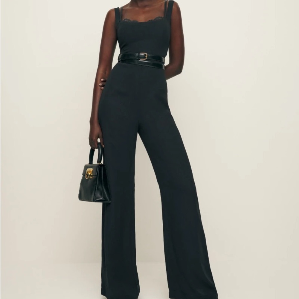 REFORMATION Irisa Ace-Trim Jumpsuit